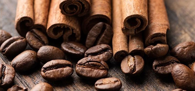 benefícios do café e da canela