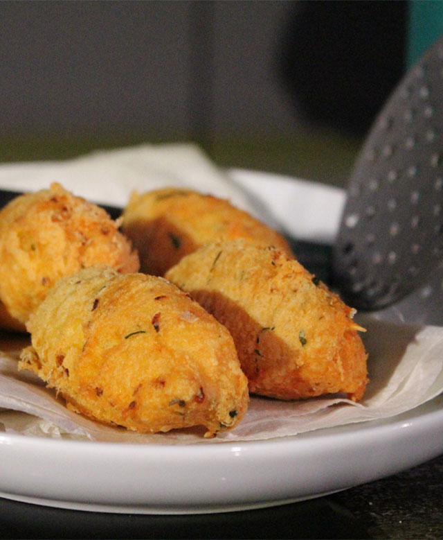 Bolinhos de bacalhau tradicionais Bolinhos de bacalhau tradicionais