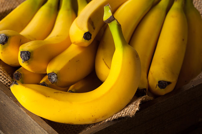 comer 2 bananas por dia