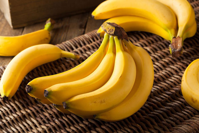 2 bananas por dia