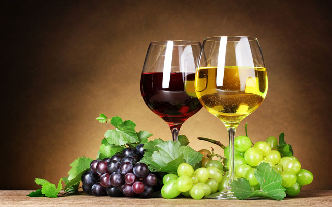 servir vinhos corretamente