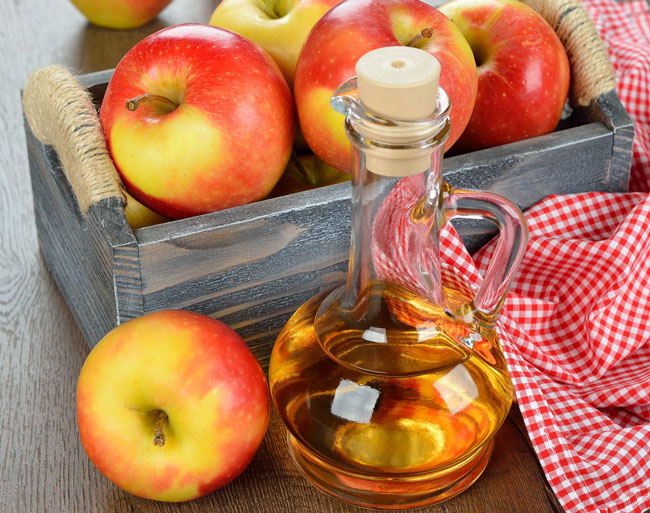 Use vinagre de maçã todos os dias
