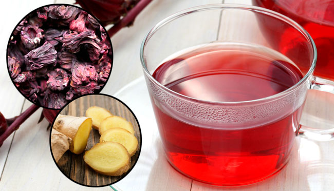 O que acontece se beber chá de hibisco com gengibre todos os dias? chá de hibisco com gengibre