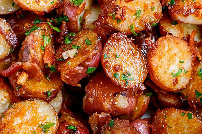 batatas pequenas assadas no forno