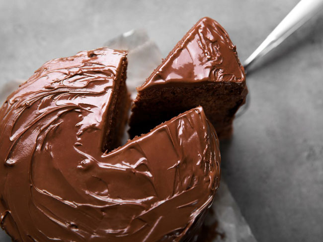 Receitas de bolo de chocolate simples