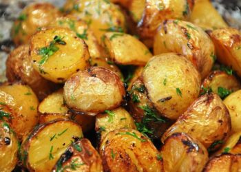 batatas assadas com ervas aromáticas