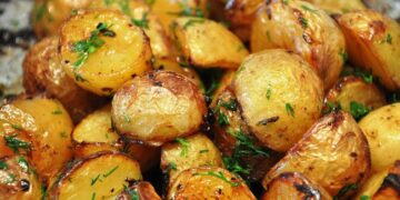 batatas assadas com ervas aromáticas