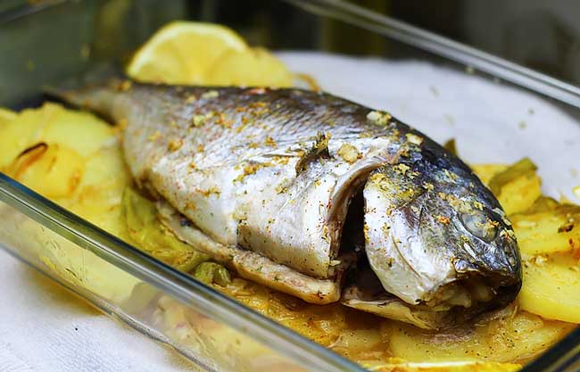 receitas de peixe assado no forno