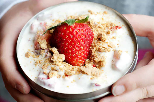 benefícios do iogurte para a saúde
