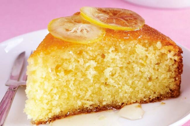 bolo de limão húmido