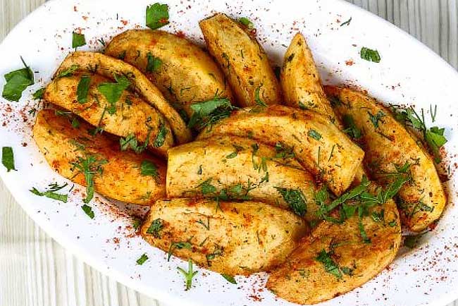batatas assadas temperadas