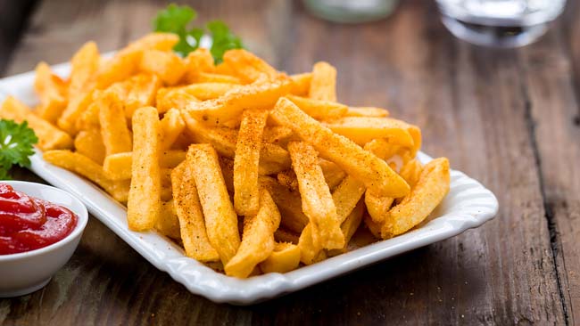 Faça as melhores batatas fritas de sempre. A família vai adorar! melhores batatas fritas de sempre