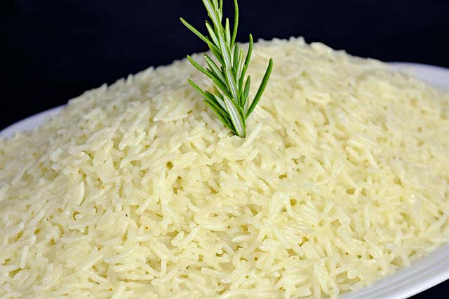 Hacer arroz blanco