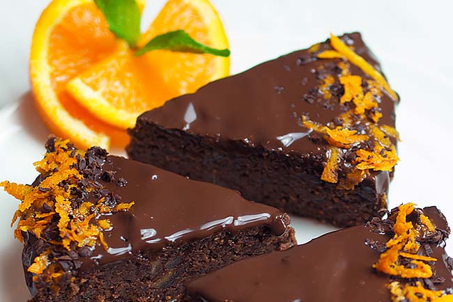 receitas de bolo de chocolate com laranja