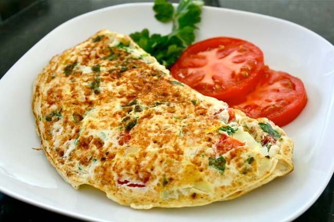 fazer a melhor omelete do mundo