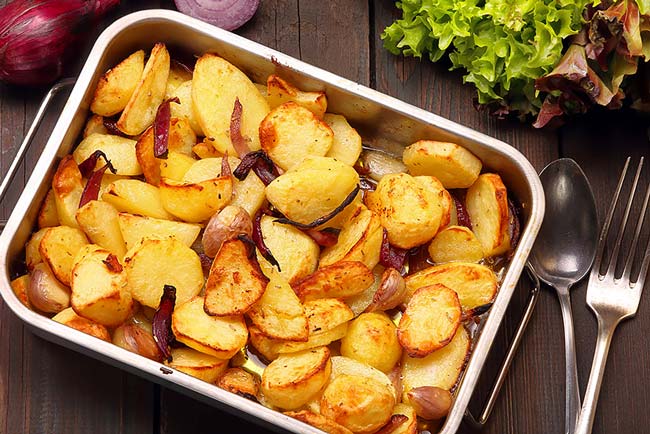 7 receitas de Batatas assadas coradas Batatas assadas coradas