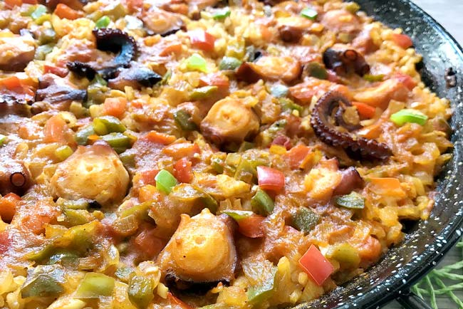 Arroz de polvo malandrinho Como fazer arroz de polvo
