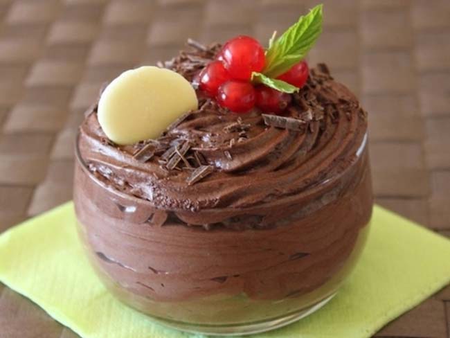 Mousse de chocolate incrivelmente saborosa. Tome nota! Mousse de chocolate incrivelmente