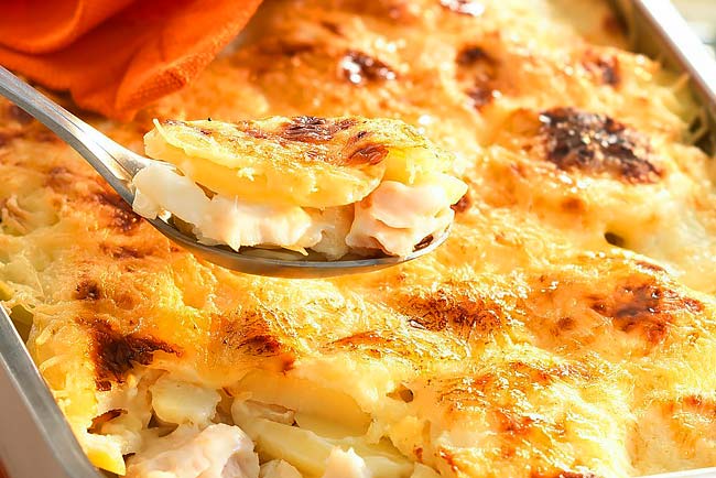 3 receitas de Bacalhau com natas à Portuguesa. Irresistível! receitas de Bacalhau com natas à Portuguesa