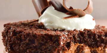 Receita de Bolo de chocolate cremoso