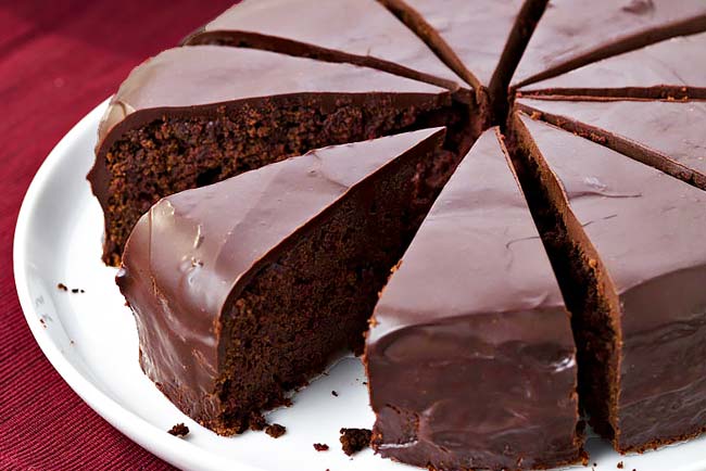 Faça bolo de chocolate simples e fácil. É delicioso! bolo de chocolate simples e fácil