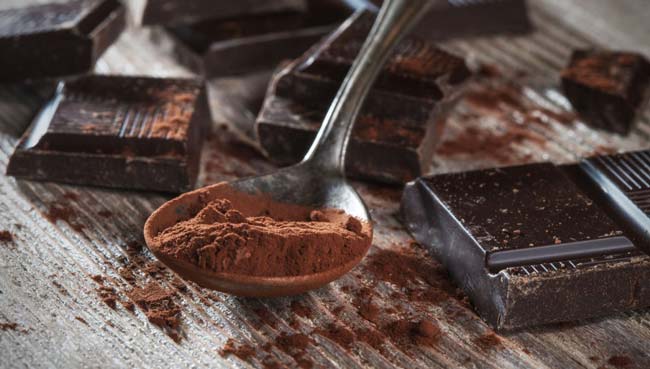 chocolate amargo caseiro