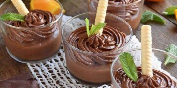 Mousse de Chocolate receita caseira