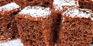 bolo de chocolate de microondas