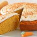 O melhor bolo de cenoura fofo e saudável. Coma sem culpa! bolo de cenoura fofo e saudável