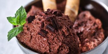 mousse de chocolate saudável