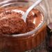 mousse de chocolate sem açúcar