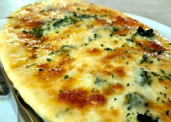 bacalhau gratinado com espinafres