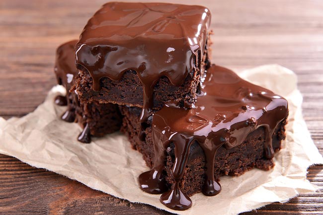 bolos de chocolate fofinhos