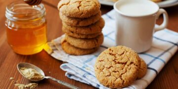 bolachas de mel e canela