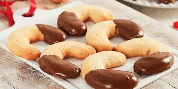 bolachas com recheio de Nutella