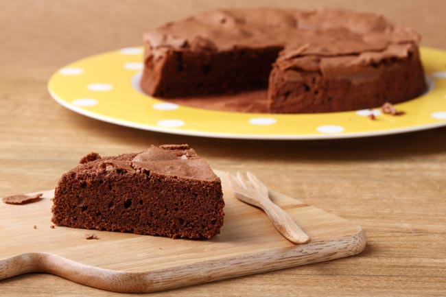 bolo de chocolate fofo