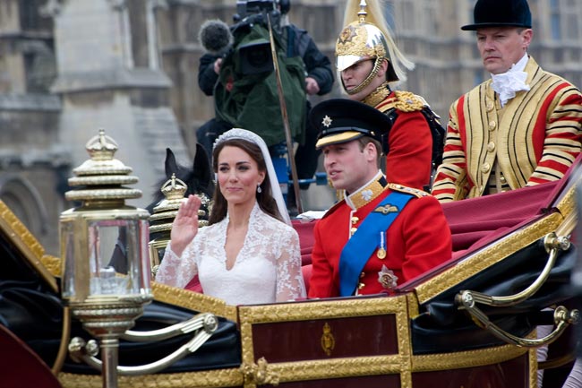 curiosidades sobre o casamento do Príncipe William