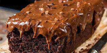 bolo de chocolate saudável