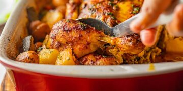 frango assado com vinho tinto