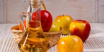 Tomar banho com vinagre de sidra