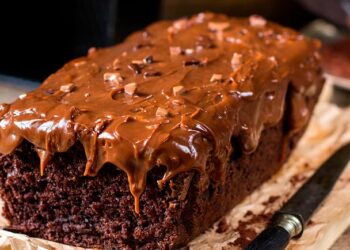 bolo de chocolate no liquidificador