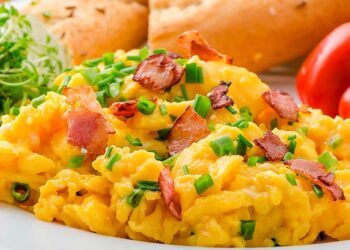 ovos mexidos cremosos