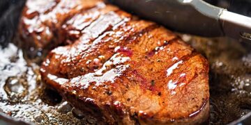 Bife na frigideira