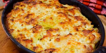 bacalhau gratinado com batata-doce