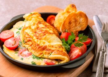 omelete de frango