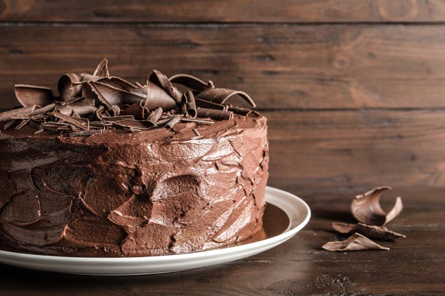 Receitas de bolo de chocolate da vovó. Tão fofinho! bolo de chocolate da vovó
