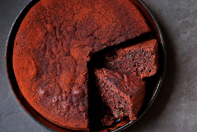 O melhor bolo de chocolate da avó. Não há melhor! O melhor bolo de chocolate da avó