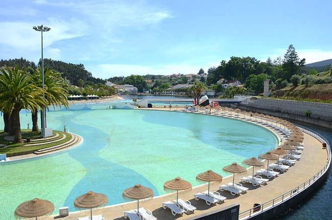 maior piscina de ondas de Portugal
