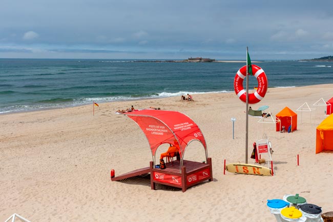 Praia de Moledo: a encantadora praia minhota Praia de Moledo