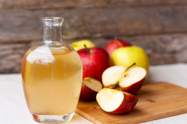 Use vinagre de maçã